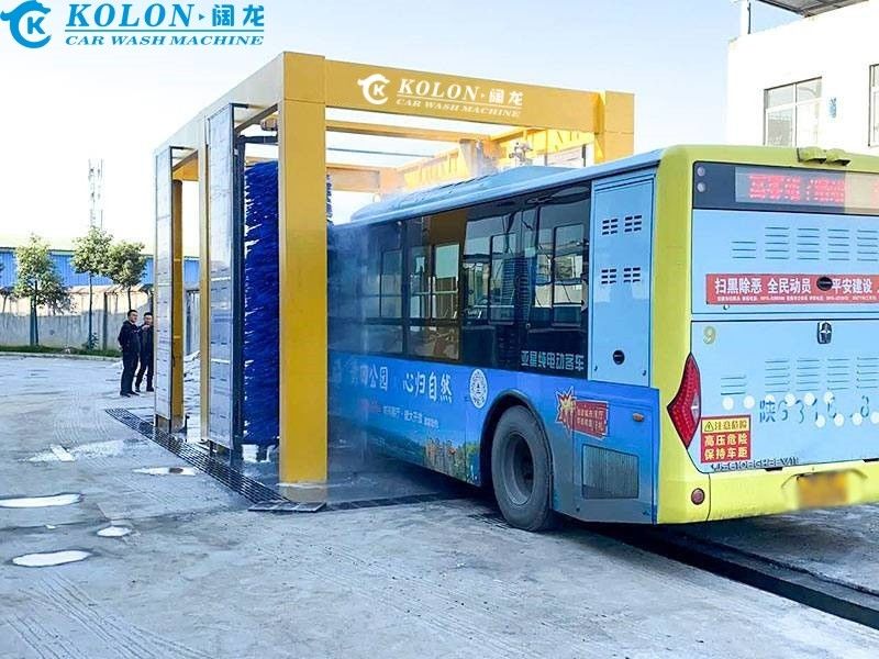 Автоматическая машина для очистки автобусов с скоростью очистки 2-3 мин/автомобиль
